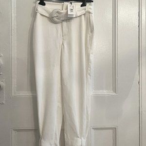 Proenza Schouler Rumple Pique Belted Pants *New* w tag